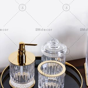 ست کریستالی سرویس بهداشتی