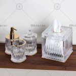 ست کریستالی سرویس بهداشتی