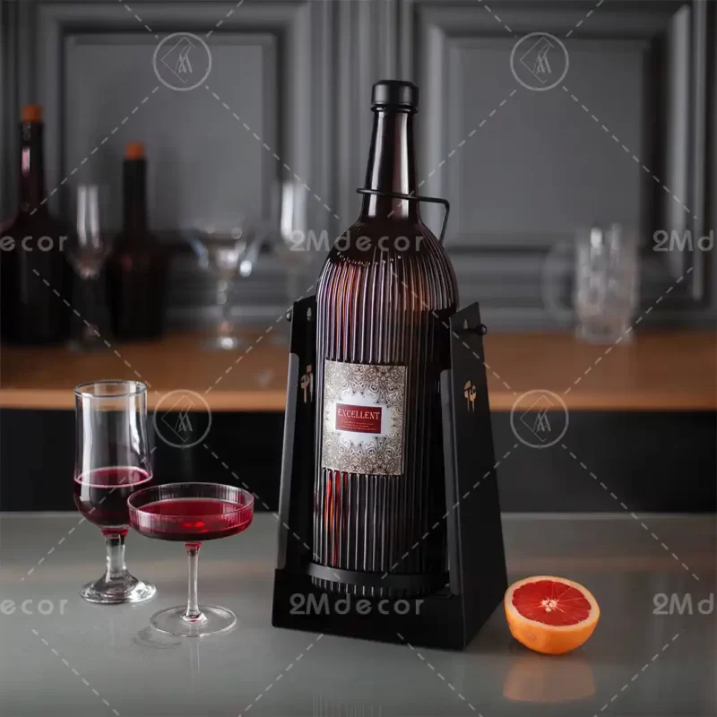 بطری ۳ لیتری استند دار