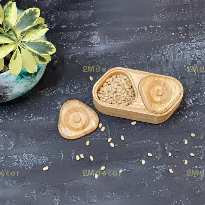 قندان مثلثی دوقلو