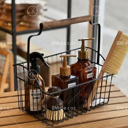 سبد رویال دسته چوبی