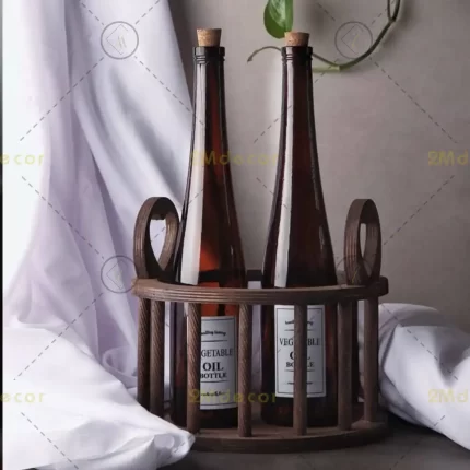 باکس چوبی گرد