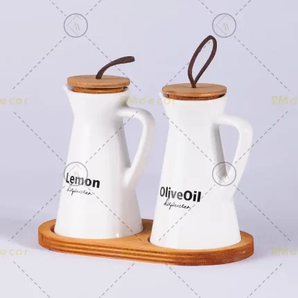 ست سرامیکی روغن و لیمو