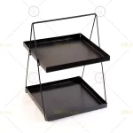 استند فلزی دو طبقه