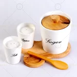 ست نمکدان و فلفل پاش و ظرف شکر