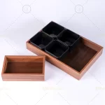سینی مزه چوبی