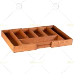 جا قاشقی تو کابینتی چوبی کشویی - تصویر 2