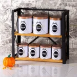 استند ادویه فلز و چوب