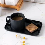 ست زیرلیوانی و ماگ سرامیکی - تصویر 3