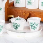 ست چای خوری سرامیکی مدل گل